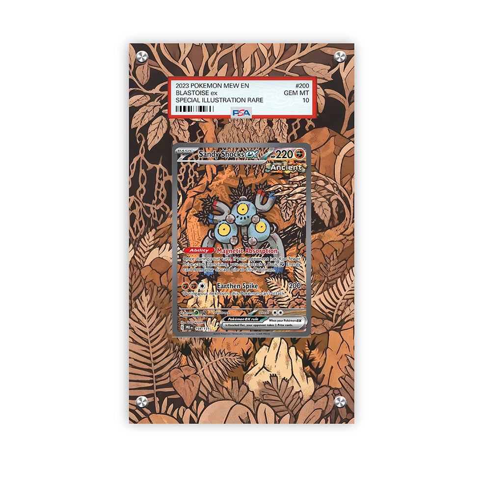 Sandy Shocks ex 159/131 - Pokémon PSA Extended Artwork Protective Card Display Case