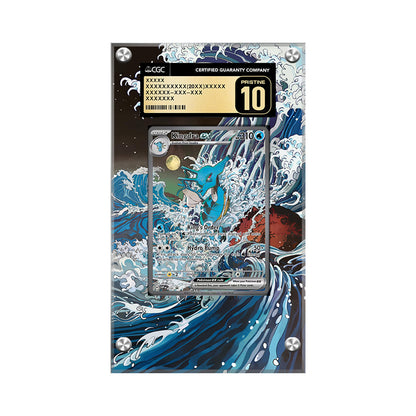 Kingdra Promo - Pokémon Extended Artwork Protective Card Display Case Psa/cgc/raw