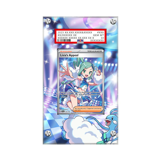 Lisia's Appeal 234/191 - Pokémon PSA Extended Artwork Protective Card Display Case