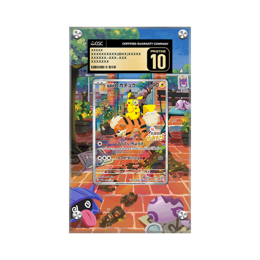 Detective Pikachu 098/SV-P - Pokémon CGC Extended Artwork Protective Card Display Case