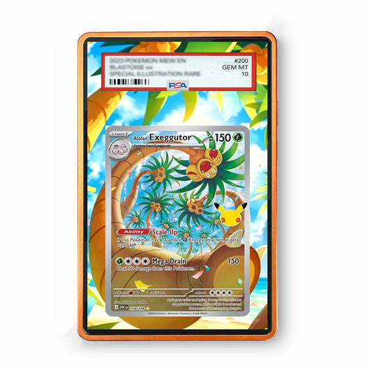 Alolan Exeggutor 129/128 - Gradeguardian Extended Artwork For Psa / Cgc / Bgs / Tag