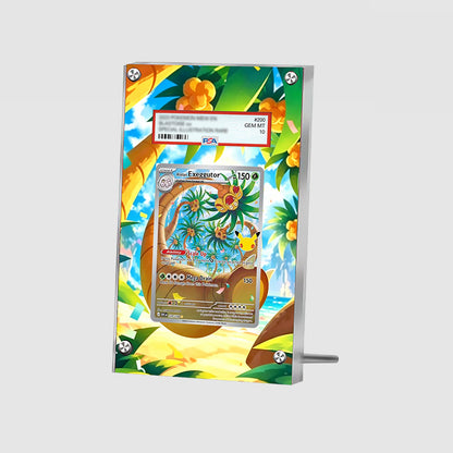 Alolan Exeggutor 129/128 - Pokémon Extended Artwork Protective Card Display Case Psa/cgc/tag/raw