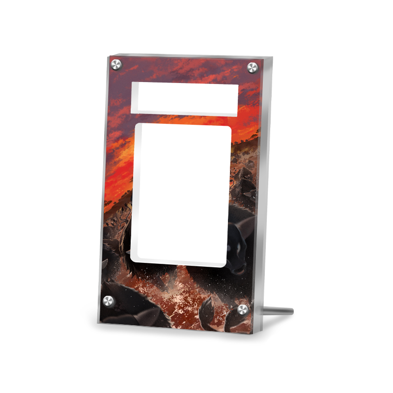 Paldean Tauros 218/193 - Pokémon Extended Artwork Protective Card Display Case Psa/cgc/raw