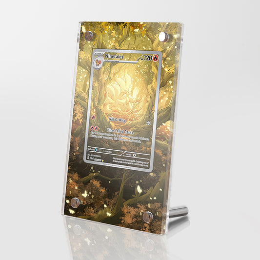 Ninetales 199/197 - Pokémon Extended Artwork Protective Card Display Case