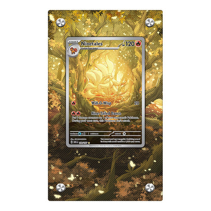 Ninetales 199/197 - Pokémon Extended Artwork Protective Card Display Case