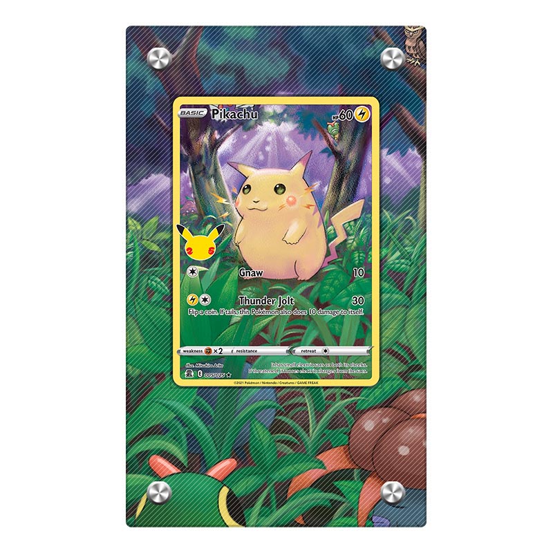 Pikachu 005/025 - Pokémon Extended Artwork Protective Card Display Case