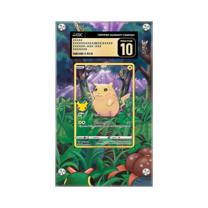 Pikachu 005/025 - Pokémon Extended CGC Artwork Protective Card Display Case