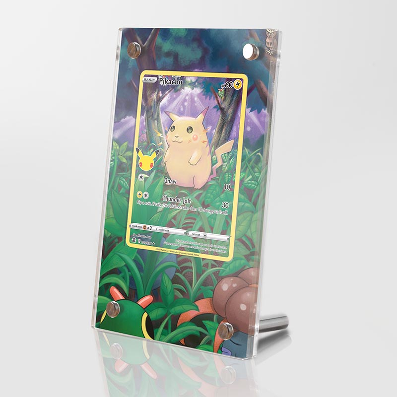 Pikachu 005/025 - Pokémon Extended Artwork Protective Card Display Case