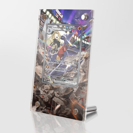 Cynthia's Garchomp EX - Pokémon Extended Artwork Protective Card Display Case