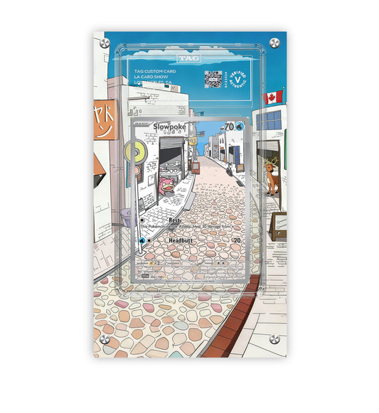 Slowpoke 204/198 - Pokémon Extended TAG Artwork Protective Card Display Case