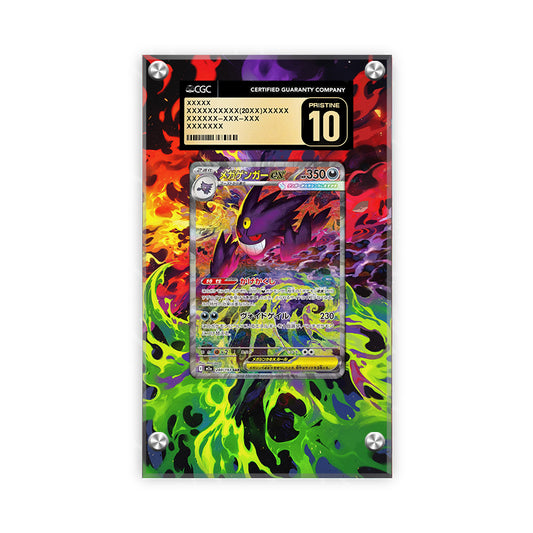 Mega Gengar ex - Pokémon CGC Extended Artwork Protective Card Display Case