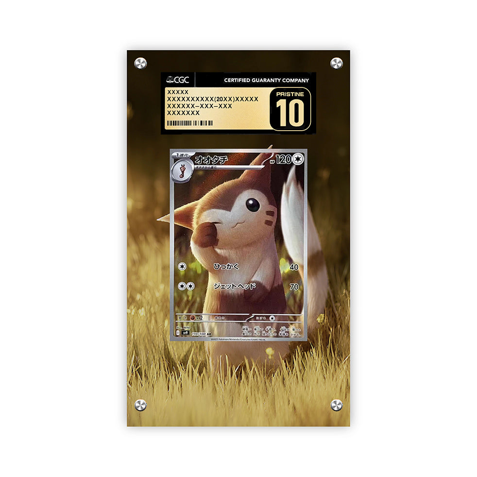 Furret 168/159 - Pokémon Extended Artwork Protective Card Display Case Psa/cgc/tag/raw