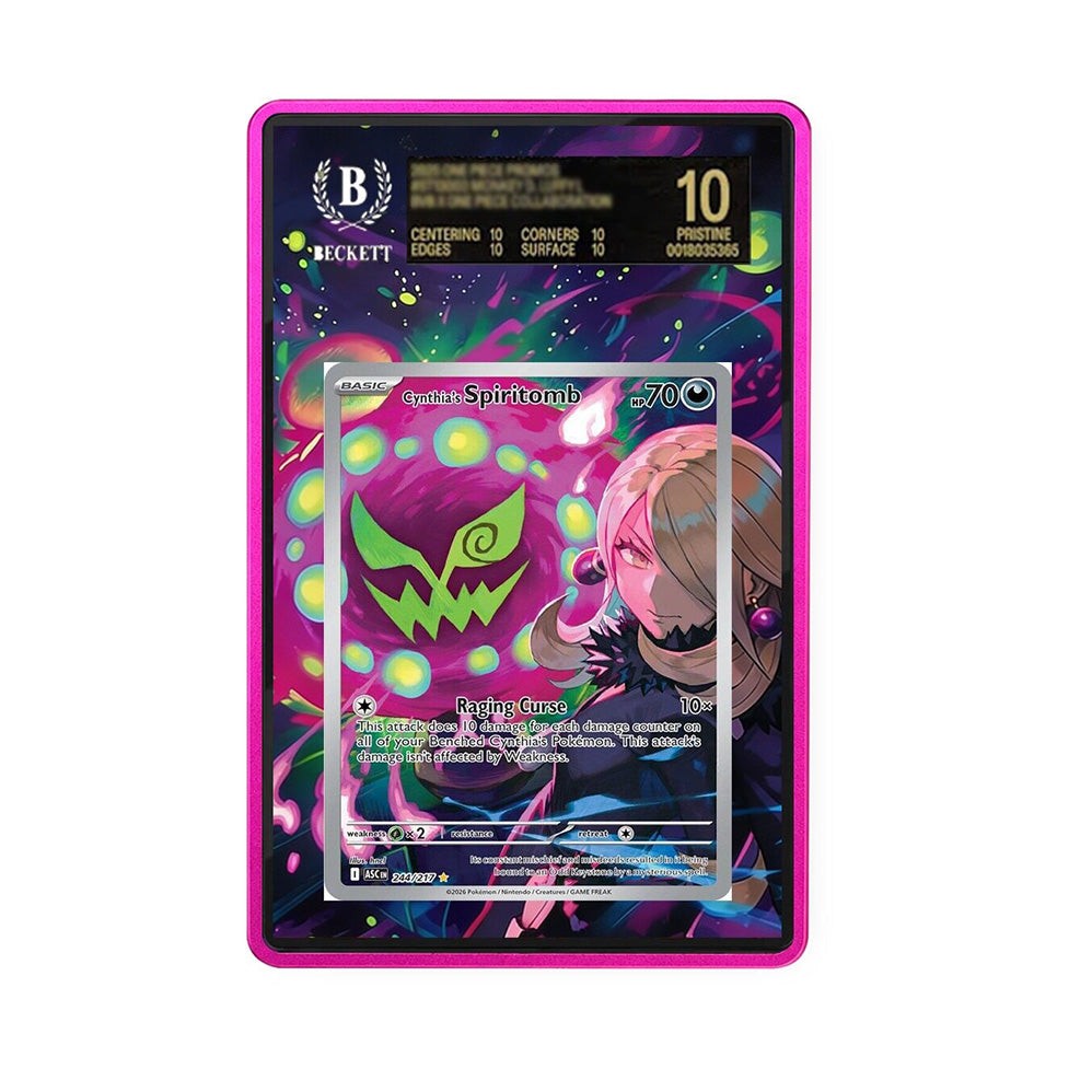 Cynthia's Spiritomb 244/217 - Gradeguardian Extended Artwork For Psa / Cgc / Bgs / Tag