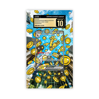 Gholdengo EX 164/131 - Pokémon Extended Artwork Protective Card Display Case Psa/cgc/tag/raw