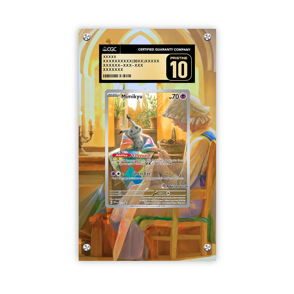 Mimikyu 075 - Pokémon Extended Artwork Protective Card Display Case Psa/cgc/tag/raw