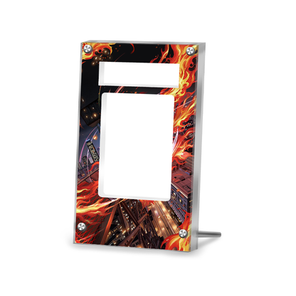 Team Rocket's Moltres EX - 229/182 - Pokémon Extended Artwork Protective Card Display Case Psa/cgc/raw