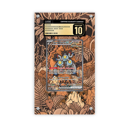 Sandy Shocks ex 159/131 - Pokémon CGC Extended Artwork Protective Card Display Case