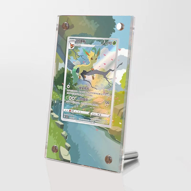 Leafeon CBB2C 15/15 - Pokémon Extended Artwork Protective Card Display Case