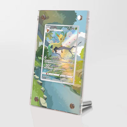 Leafeon CBB2C 15/15 - Pokémon Extended Artwork Protective Card Display Case
