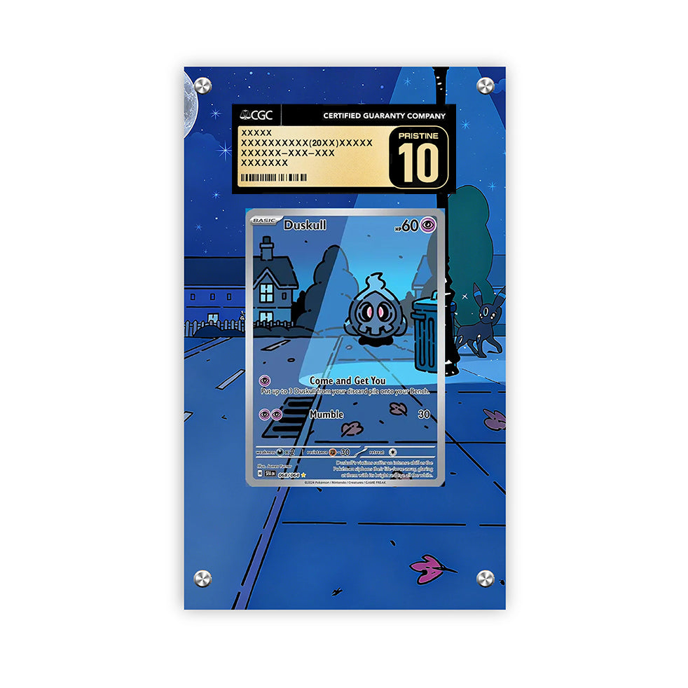 Duskull 068/064 - Pokémon Extended Artwork Protective Card Display Case Psa/cgc/tag/raw
