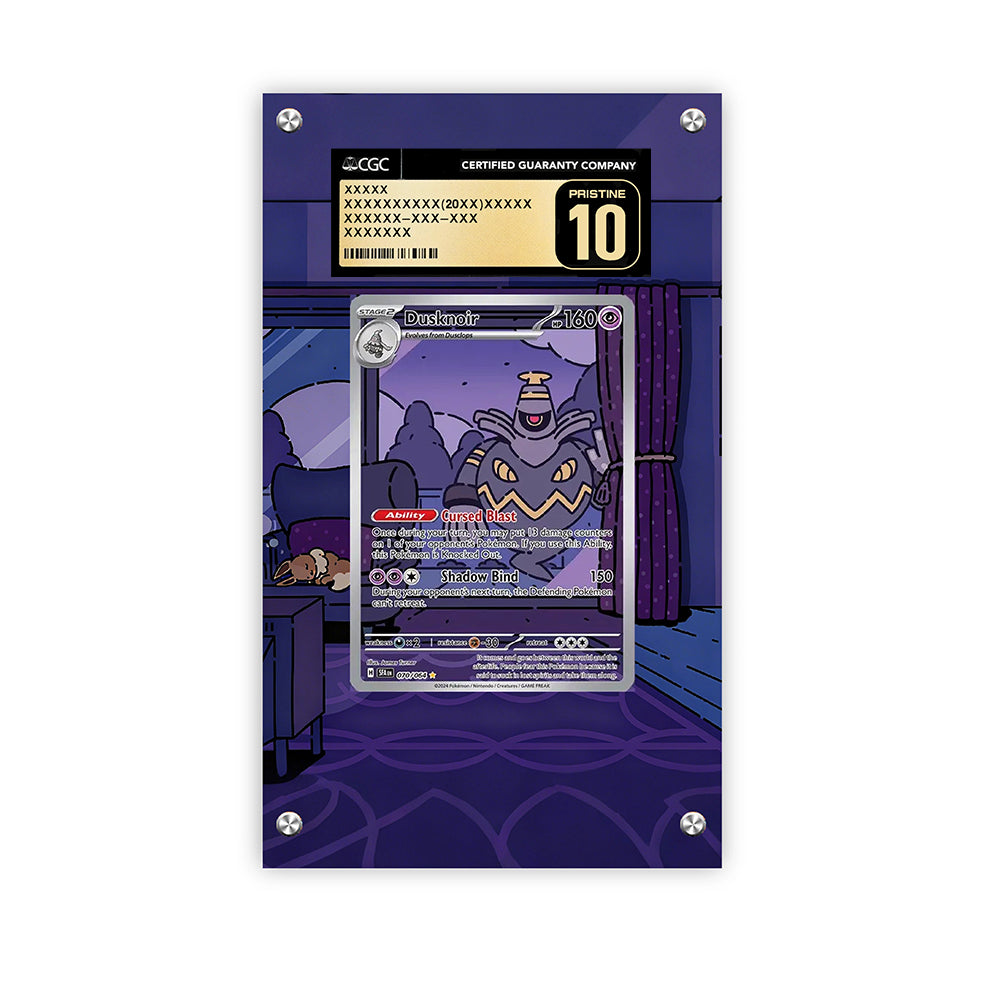 Dusknoir 70/99 - Pokémon Extended Artwork Protective Card Display Case Psa/cgc/tag/raw
