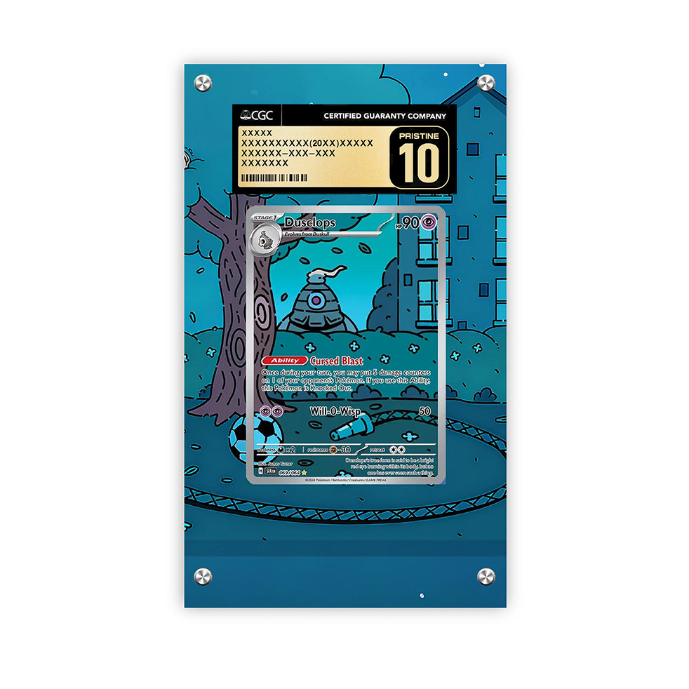 Dusclops 069/064 - Pokémon Extended Artwork Protective Card Display Case Psa/cgc/tag/raw