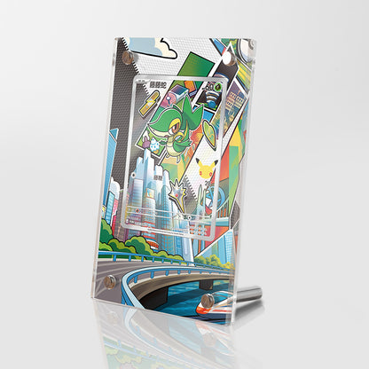 Snivy 049 - Pokémon Extended Artwork Protective Card Display Case Psa/cgc/tag/raw