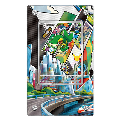 Snivy 049 - Pokémon Extended Artwork Protective Card Display Case Psa/cgc/tag/raw