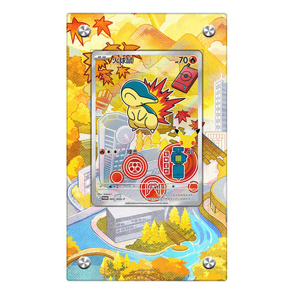 Cyndaquil 047 - Pokémon Extended Artwork Protective Card Display Case Psa/cgc/tag/raw