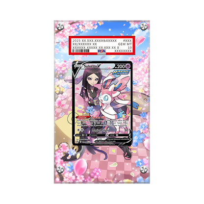 Sylveon V TG14/TG30 - Pokémon Extended Artwork Protective Card Display Case Psa/cgc/tag/raw