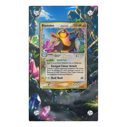 Blastoise (Delta Species) Holo 2/100 - Pokémon Extended Artwork Protective Card Display Case Psa/cgc/tag/raw