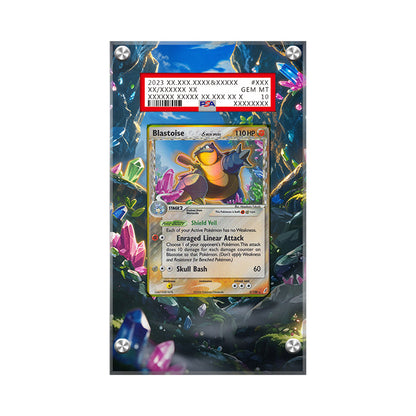 Blastoise (Delta Species) Holo 2/100 - Pokémon Extended Artwork Protective Card Display Case Psa/cgc/tag/raw
