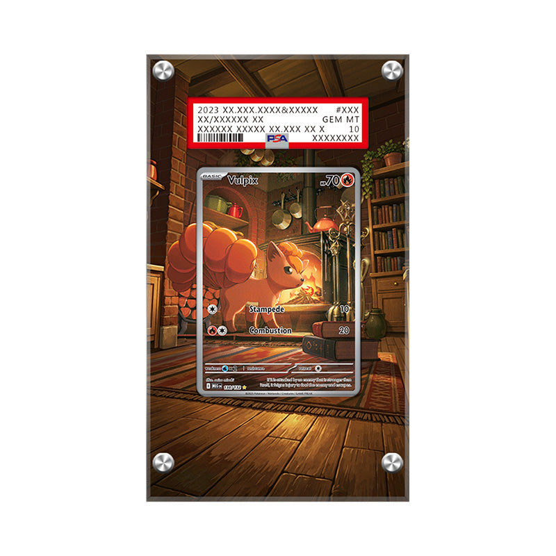 Vulpix - 138/132 V2 - Pokémon Extended Artwork Protective Card Display Case Psa/cgc/tag/raw