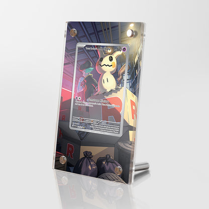 Team Rockets Mimikyu 205/193 V2 - Pokémon Extended Artwork Protective Card Display Case Psa/cgc/tag/raw