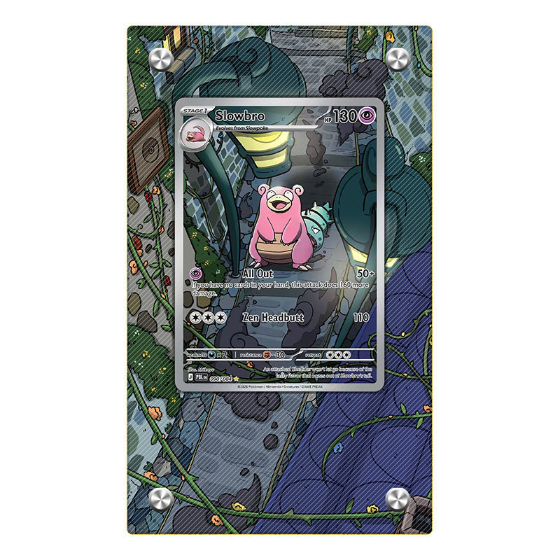 Slowbro 090/084 - Pokémon Extended Artwork Protective Card Display Case Psa/cgc/tag/raw