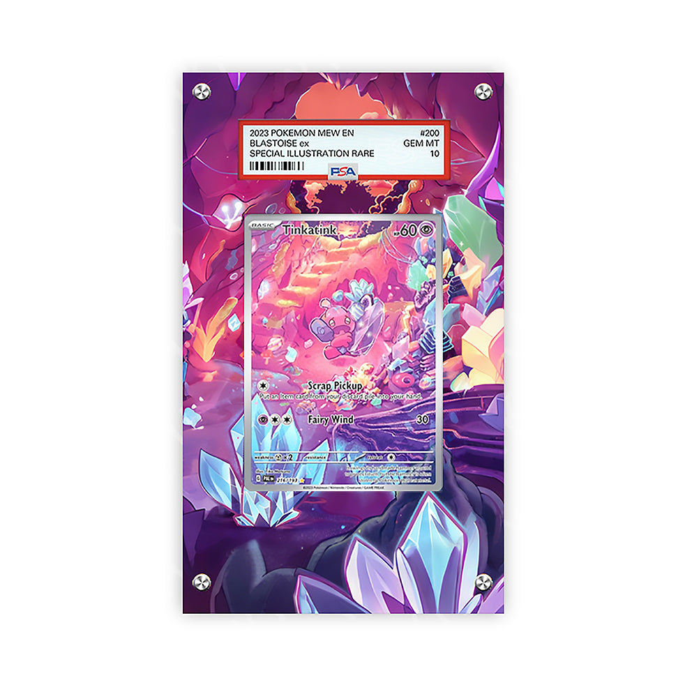 Tinkatink 216/193 - Pokémon Extended Artwork Protective Card Display Case Psa/raw