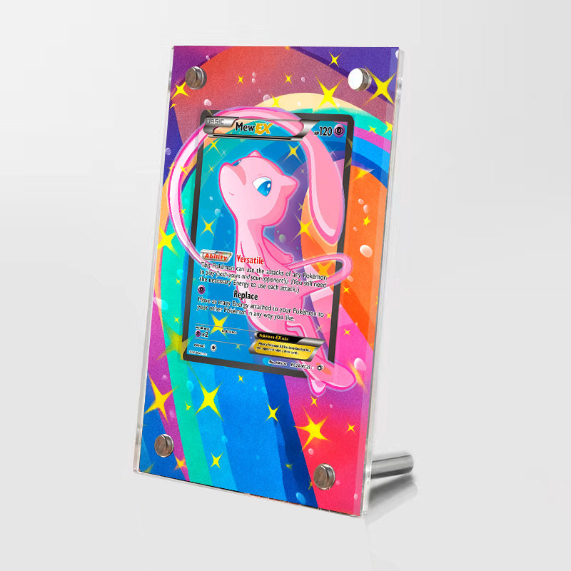 Mew RC24/RC25 - Pokémon Extended Artwork Protective Card Display Case