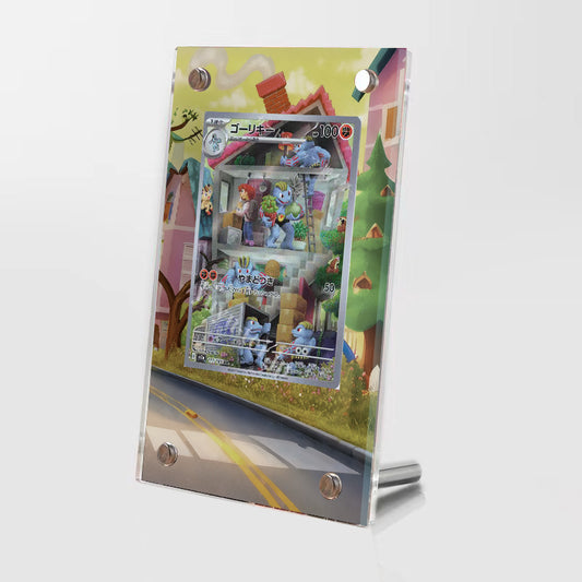 Machoke 177/165 - Pokémon Extended Artwork Protective Card Display Case