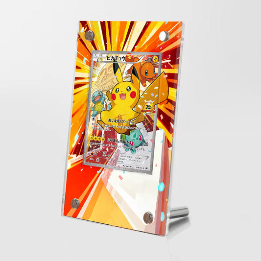 Pikachu 20th 279/XY-P - Pokémon Extended Artwork Protective Card Display Case