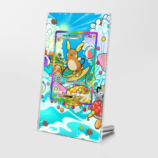 Alolan Raichu 203/239 - Pokémon Extended Artwork Protective Card Display Case