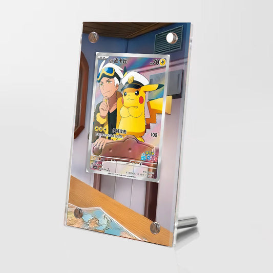 Captain Pikachu CBB1C 07 - Pokémon Extended Artwork Protective Card Display Case