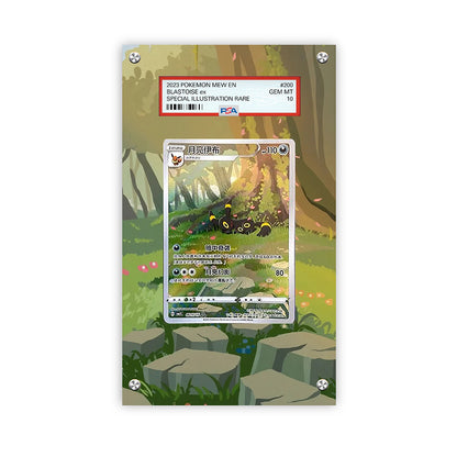 Umbreon Cbb2c 15/15 - Pokémon Extended Artwork Protective Card Display Case Psa/cgc/tag/raw
