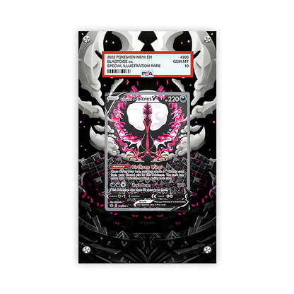 Galarian Moltres 177/198 - Pokémon Extended Artwork Protective Card Display Case Psa/raw