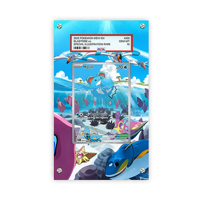 Marill 204/193 - Pokémon Extended Artwork Protective Card Display Case Psa/raw