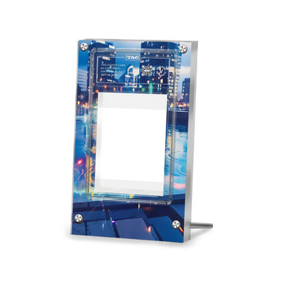 Poliwhirl 176/165 - Pokémon Extended Artwork Protective Card Display Case Psa/cgc/tag/raw