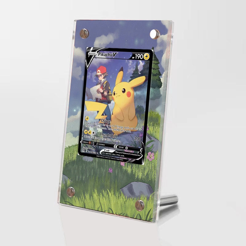 Pikachu V - SWSH11 - Pokémon Extended Artwork Protective Card Display Case