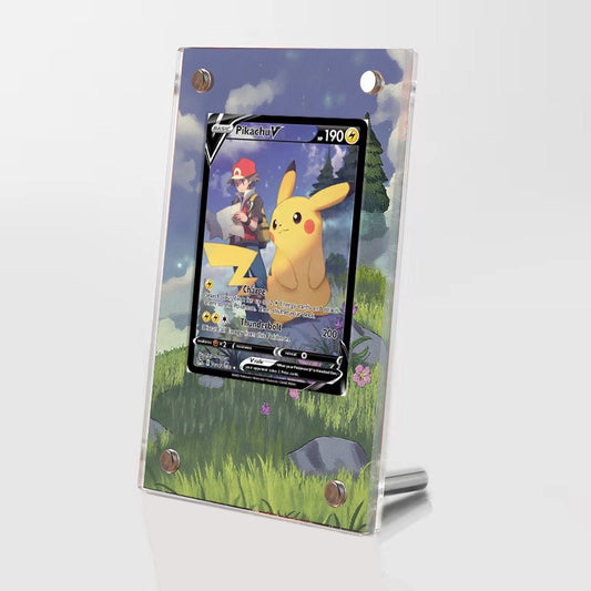 Pikachu V - SWSH11 - Pokémon Extended Artwork Protective Card Display Case