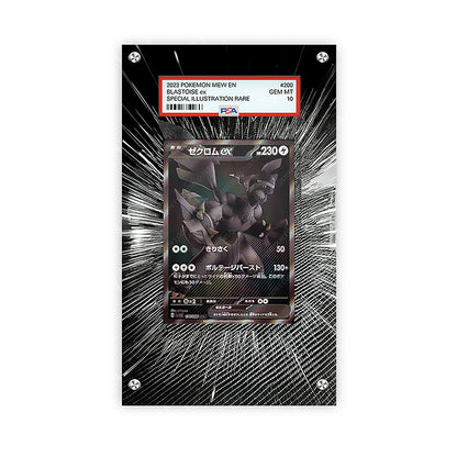 Zekrom EX 174/086 - Pokémon Extended Artwork Protective Card Display Case Psa/raw