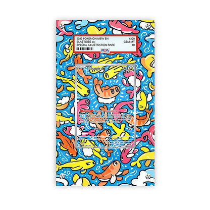 Tatsugiri 186/167 - Pokémon PSA Extended Artwork Protective Card Display Case