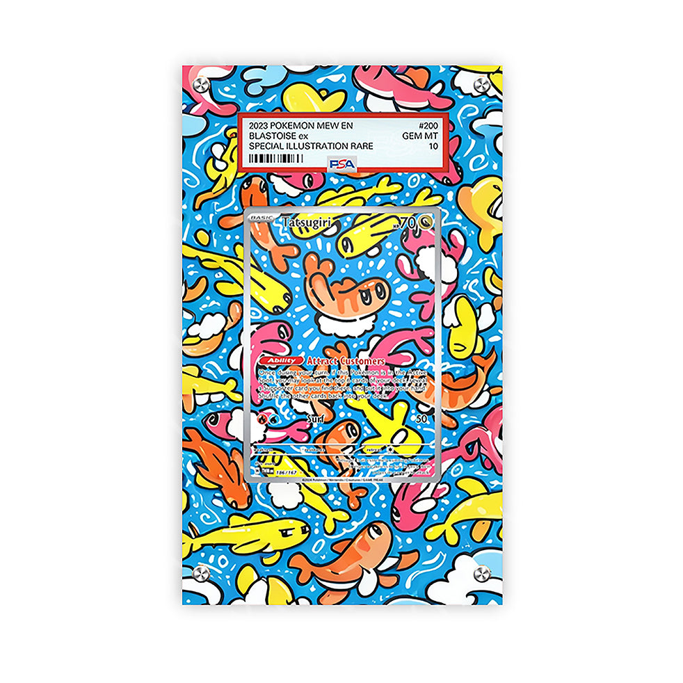 Tatsugiri 186/167 - Pokémon Extended Artwork Protective Card Display Case Psa/raw